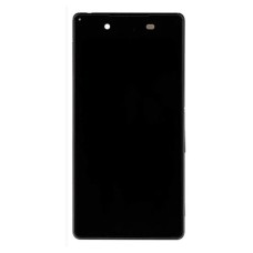 Дисплей Sony E6533 Xperia Z3 Plus, E6553 Xperia Z3 Plus, (PRC), з сенсором, з рамкою, IPS, Чорний