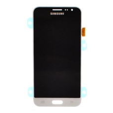 Дисплей Samsung J320 Galaxy J3 Duos, з сенсором, без рамки, OLED, Білий