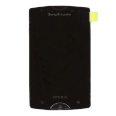 Дисплей Sony Ericsson SK17i Xperia Mini Pro, (High quality), з сенсором, з рамкою, IPS, Чорний