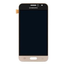 Дисплей Samsung J120 Galaxy J1, з сенсором, без рамки, OLED, Золотий