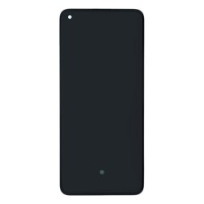 Дисплей Realme 7 Pro, з сенсором, з рамкою, Super Amoled, Чорний