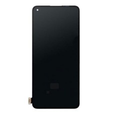 Дисплей OnePlus 8T, 9R, з сенсором, без рамки, OLED, Чорний