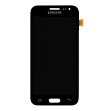 Дисплей Samsung J200 Galaxy J2 Duos, J200G Galaxy J2 Duos, J200H Galaxy J2 Duos, J200Y Galaxy J2 Duos, з сенсором, без рамки, OLED, Чорний