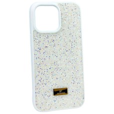 Чохол Apple iPhone 14, Swarovski Diamonds, Срібний