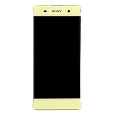 Дисплей Sony F3111 Xperia XA, F3112 Xperia XA Dual, F3113 Xperia XA, F3115 Xperia XA, F3116 Xperia XA Dual, (High quality), з сенсором, з рамкою, IPS, Золотий