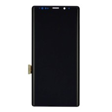 Дисплей Samsung N960 Galaxy Note 9, з сенсором, без рамки, Super Amoled, Чорний
