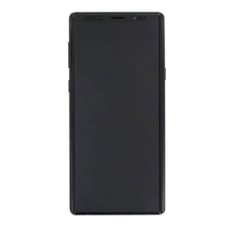 Дисплей Samsung N960 Galaxy Note 9, з сенсором, з рамкою, OLED, Чорний
