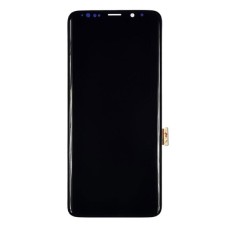 Дисплей Samsung G965F Galaxy S9 Plus, з сенсором, без рамки, Super Amoled, Чорний