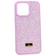 Чохол Apple iPhone 11, Swarovski Diamonds, Рожевий