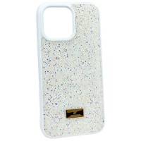 Чехол Apple iPhone 13, Swarovski Diamonds, Серебряный