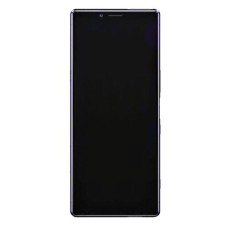 Дисплей Sony J9110 Xperia 1, з сенсором, без рамки, OLED, Чорний