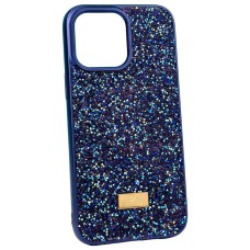 Чохол Apple iPhone 15, Swarovski Diamonds, Фіолетовий