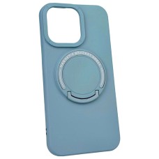 Чохол Apple iPhone 13 Pro, TPU Metal Stand, MagSafe, Сірий