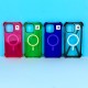 Чохол Apple iPhone 14, CaseTify Bounce, MagSafe, Золотий