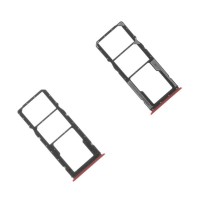 Слот SIM-карты (лоток) Xiaomi Redmi 8, с разъемом карты памяти, Красный