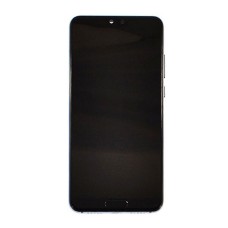 Дисплей Huawei P20 Plus, (Original), з сенсором, з рамкою, IPS, Срібний