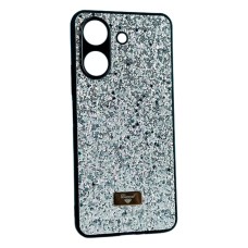 Чохол Samsung A225 Galaxy A22, A225 Galaxy A25, M225 Galaxy M22, M325 Galaxy M32, Bling Grainy Diamond Separate Camera, Сірий