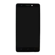 Дисплей Lenovo A7000 Plus, K3 Note, (PRC), з сенсором, з рамкою, IPS, Чорний