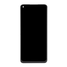 Дисплей Realme 8 (5G), Realme Narzo 30 (5G), (PRC), з сенсором, без рамки, IPS, Чорний