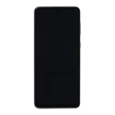 Дисплей Samsung A336 Galaxy A33, з сенсором, з рамкою, Super Amoled, Срібний