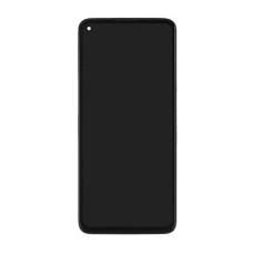 Дисплей Motorola XT2087 Moto G9 Plus, (High quality), з сенсором, з рамкою, IPS, Чорний