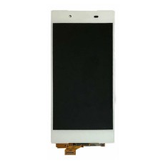 Дисплей Sony E6603 Xperia Z5, E6633 Xperia Z5, E6653 Xperia Z5, E6683 Xperia Z5 Dual, (PRC), з сенсором, з рамкою, IPS, Білий