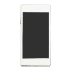 Дисплей Sony E6603 Xperia Z5, E6633 Xperia Z5, E6653 Xperia Z5, E6683 Xperia Z5 Dual, (High quality), з сенсором, з рамкою, IPS, Білий