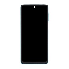 Дисплей Xiaomi Redmi Note 9 Pro, Redmi Note 9S, (High quality), з сенсором, з рамкою, IPS, Синій