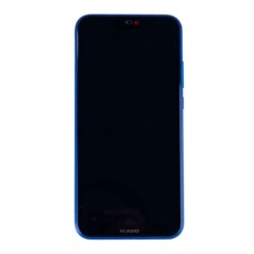 Дисплей Huawei Nova 5i, Nova 6SE, Nova 7i, P20 Lite 2019, P40 Lite, (PRC), з сенсором, з рамкою, IPS, Синій
