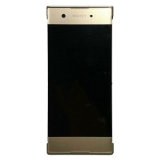 Дисплей Sony G3412 Xperia XA1 Plus Dual, G3416 Xperia XA1 Plus, G3421 Xperia XA1 Plus, G3423 Xperia XA1 Plus, G3426 Xperia XA1 Plus, (Original), з сенсором, з рамкою, IPS, Золотий