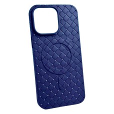 Чохол Apple iPhone 15 Pro, Bottega Veneta Premium, MagSafe, Фіолетовий