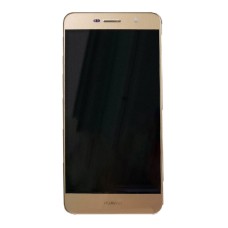 Дисплей Huawei Enjoy 5, Honor 4C Pro, Honor Play 5X, Y6 Pro, (High quality), з сенсором, з рамкою, IPS, Золотий