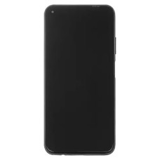 Дисплей Huawei Nova 5i, Nova 6SE, Nova 7i, P20 Lite 2019, P40 Lite, (High quality), з сенсором, з рамкою, IPS, Срібний