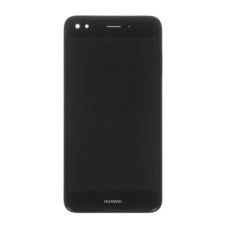 Дисплей Huawei Nova Lite 2017, P9 Lite Mini, Y6 Pro 2017, (High quality), з сенсором, з рамкою, IPS, Чорний