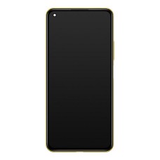 Дисплей Xiaomi Mi 11 Lite, Mi 11 Lite 5G, Mi 11 Lite 5G NE, з сенсором, з рамкою, Amoled, Жовтий