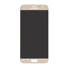 Дисплей Samsung J730 Galaxy J7, з сенсором, без рамки, Super Amoled, Золотий