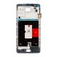 Дисплей OnePlus 3, 3T, с сенсором, с рамкой, Amoled, Черный