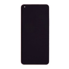 Дисплей Xiaomi Mi 11 Lite, Mi 11 Lite 5G, Mi 11 Lite 5G NE, з сенсором, з рамкою, Amoled, Рожевий