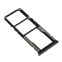 Слот SIM-карты (лоток) Xiaomi Redmi 9a, с разъемом карты памяти, Серый