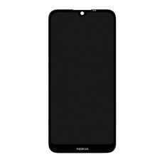 Дисплей Nokia 1.3 Dual Sim, (High quality), з сенсором, без рамки, IPS, Чорний