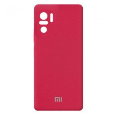 Чохол Xiaomi Redmi Note 10, Redmi Note 10s, Original Soft Case, Rose Red, Червоний