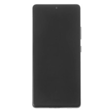 Дисплей Samsung G770 Galaxy S10 Lite, з сенсором, з рамкою, Super Amoled, Чорний