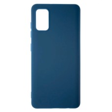 Чохол Samsung A415 Galaxy A41, Original Soft Case, Dark Blue, Синій