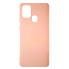 Чохол Samsung A217 Galaxy A21s, Original Soft Case, Бежевий