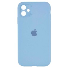 Чохол Apple iPhone 12, Original Soft Case, Cornflower, Блакитний