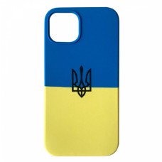 Чохол Apple iPhone 15 Pro Max, Silicone Classic Case, Ukraine