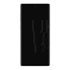 Дисплей Samsung N970 Galaxy Note 10, з сенсором, з рамкою, Amoled, Срібний