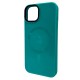 Чехол Apple iPhone 15 Pro, AG-Glass Sapphire, MagSafe, Зеленый
