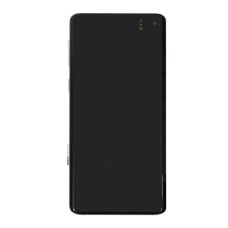Дисплей Samsung G973 Galaxy S10, з сенсором, з рамкою, Amoled, Білий