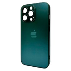 Чохол Apple iPhone 11 Pro, AG-Glass Matt Frame Color Logo, Cangling Green, Зелений